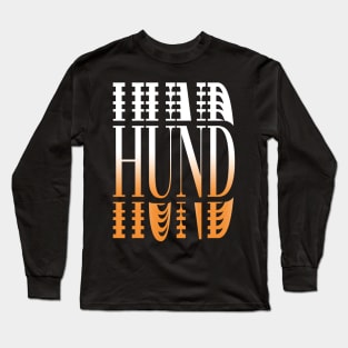 HUND - ILLUSION PRINT Long Sleeve T-Shirt